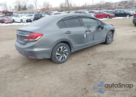2013 Honda Civic Lx из США, поврежденный, VIN 2HGFB2F57DH581776